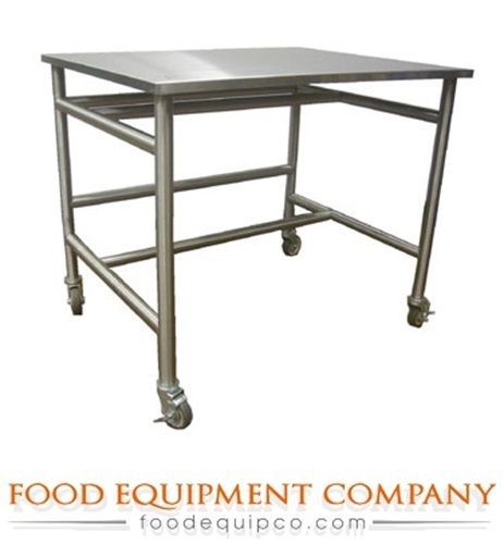 Marshall Air 123851 Table Stand stainless steel on casters