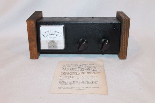 Vintage GLC  1052B  Wattmeter - 0-100W - WITH ORIGINAL BOX - NOS