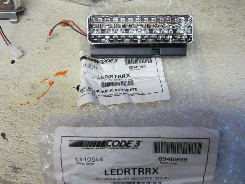 Code 3 LEDRTRRX  white