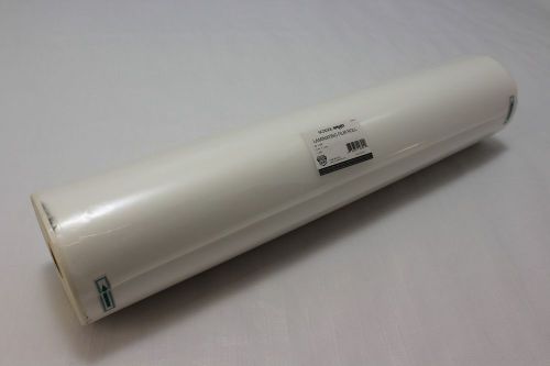 School Smart 084679 Laminating Film 25&#034; x 500&#039; Roll 3 mm Thickness 1&#034; Core Gloss