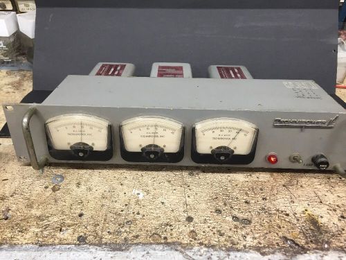 Technipower Precision Rack Mount Power Supply (2) 14.5 &amp; 42.0 Volts