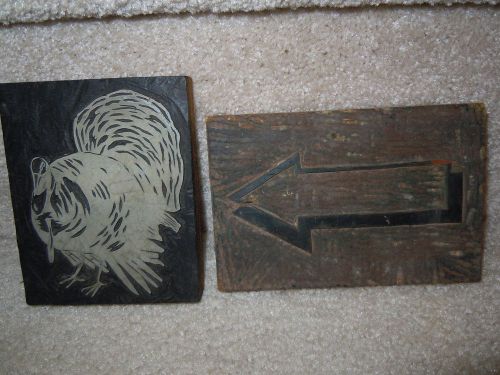 Vintage Printer Blocks (set of 10)