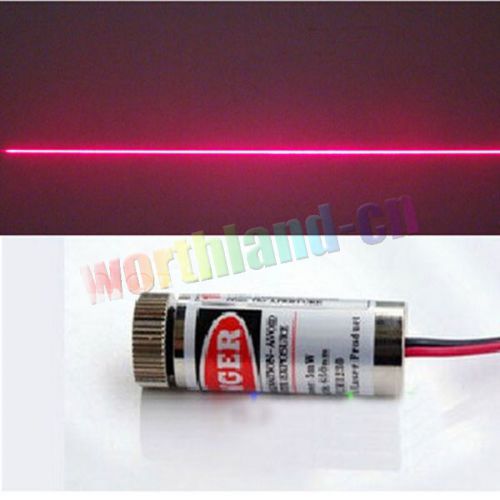 650nm 5mW Red Laser Line Module Focus Adjustable Laser Head 5V High Quality NEW