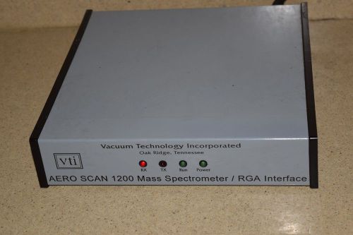 VTI VACUUM TECHNOLOGY AERO SCAN 1200 MASS SPECTROMETER / RGA INTERFACE (B4)