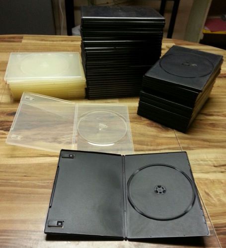 60 Slim Single DVD Cases