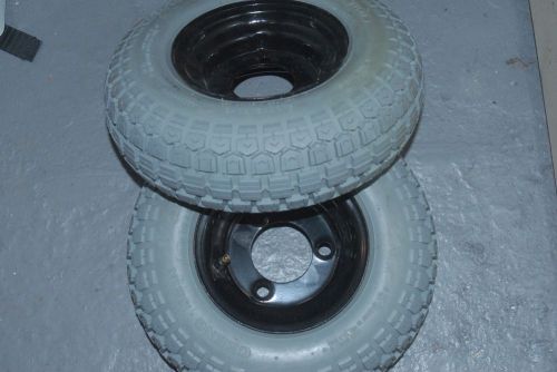 &#034; tennant /nobles  set of 2 1052072 foam filled tires new for sale