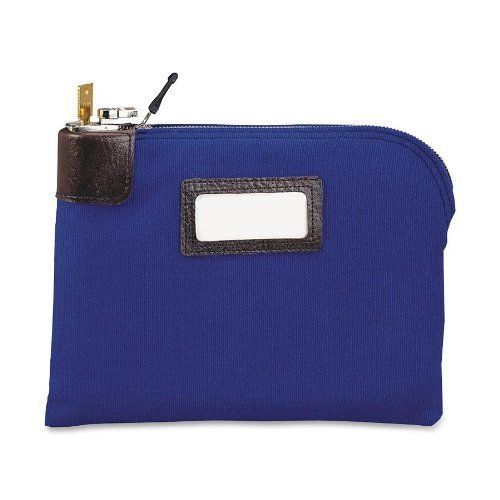 &#034;&#034;&#034;MMF 7 pin Security Deposit Bag w/ 2 keys, Cotton Duck, 11x8.5 Inches Blue&#034;&#034;&#034;