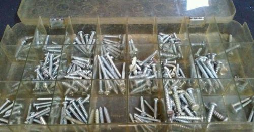 Sheet metal screw assortment of various lengths TOTAL OF 270