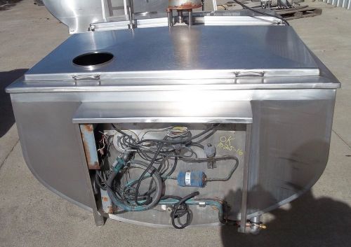 Sunset 300 gallon stainless steel bulk milk tank for sale
