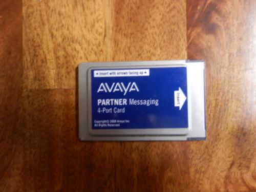 Avaya 4 Port Voicemail Messaging Card for Partner ACS Phone System