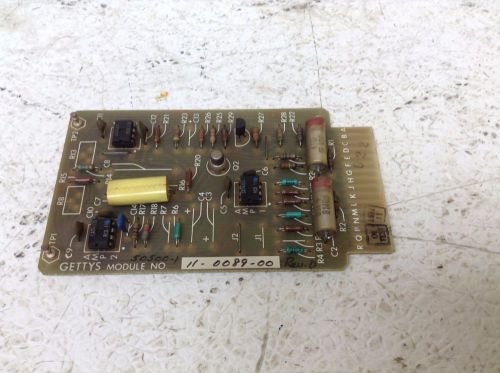 Gettys 11-0089-00 Rev D Circuit Board 11008900