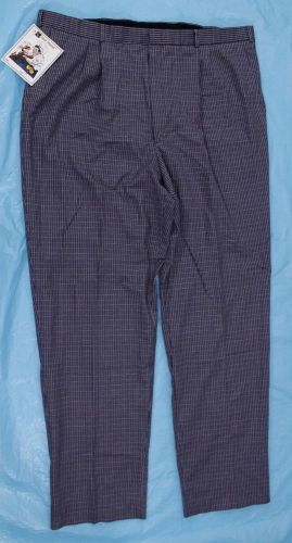 Chef Pants Sz 46 Chef Works Striped Rectangles Cooking Restaurant Pockets New