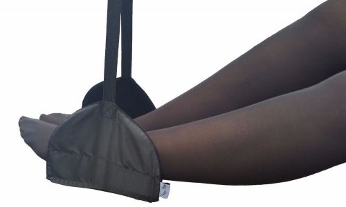 Airplane Footrest Lightweight Travel Carry-on Foot Rest - Black