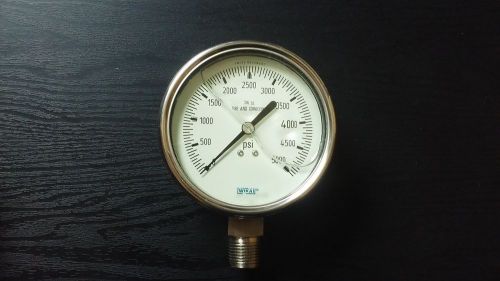 Wika Industrial Pressure Gauge 5000 psi 316SS Tube and Connection