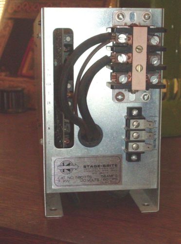 Stage lighting 7 kw, (58 amp) scr dimmer for sale