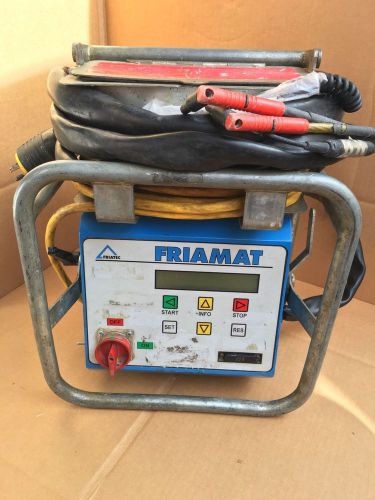 FRIATEC FRIAMAT 110V US ELECTROFUSION PROCESSOR