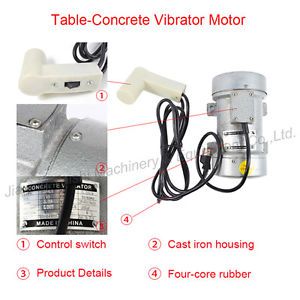 Concrete Vibrator for Concrete Vibrating Table-Concrete Vibrator Motor 110V 60HZ