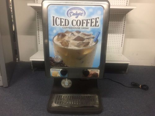 ICED COFFEE Maker 2 Flavor Refrigerated Beverage with Flavor Dispenser
