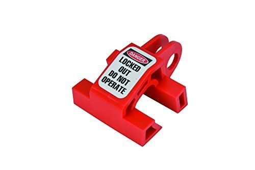 Oberon company oberon cb-double-3 multi pole circuit breaker lockout, red (pack for sale