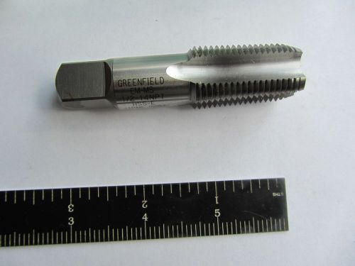 1/2-14 NPT HIGH SPEED STEEL PIPE TAP