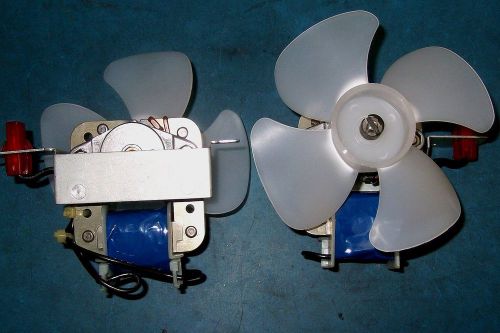 2PC 120VAC 80MM AXIAL FAN LOT - FA006C2 - NOS