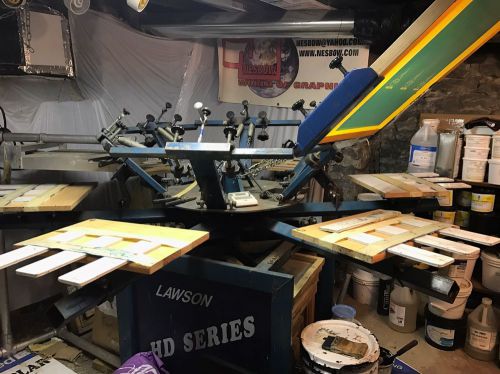 Screen printing press equipment for sale