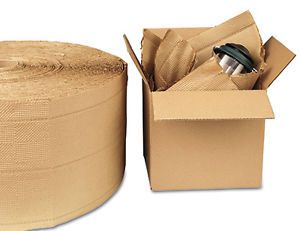 12&#034; x 250&#039; Kushion Kraft Paper Packaging - Kraft (1/4&#034; Thick) (1 Roll)