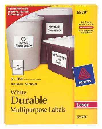 Laser Label, White ,Avery, 6579