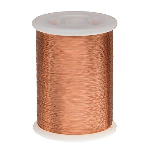 Remington Industries 40SNSP 40 AWG Magnet Wire, Enameled Copper Wire, 1.0 lb.,