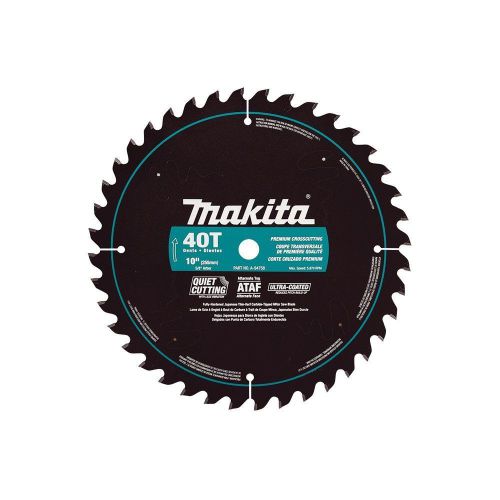 Makita A-94758 10-Inch 40 Tooth Ultra Coated Mitersaw Blade
