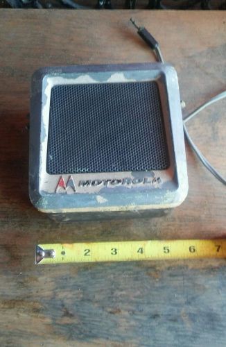 Vintage motorola 2-way radio speaker