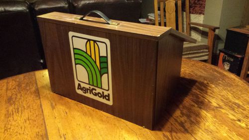 AgriGold Portable Podium/Lectern VERY Solid Walnut Laminate Solid Podium