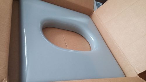 Activeaid commode chair replacement seat 22&#034; fits 720 series hole in center nib for sale