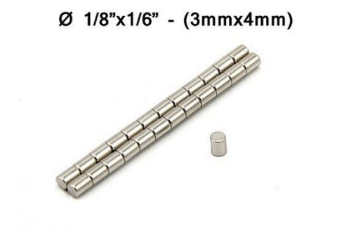 4mmx2mm Neodymium Disc Magnets - 4x2 mm - 4*2 mm - 1/6&#034;x1/12&#034; Fridge Magnets