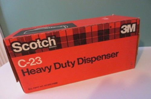 Awesome NEW in Box 3M SCOTCH Superior Cutting Knife HEAVY DUTY DISPENSER - C-23