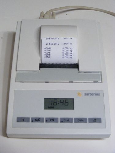 Sartorius YDP03-OCE Printer 90 day warranty