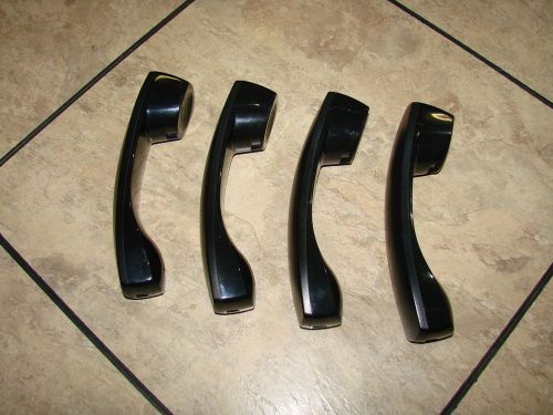 Lot of 4 FOUR Receivers/Handsets for AT&amp;T model 982 Phones - Black