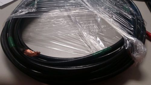 Used thhn 6 awg gauge black nylon pvc stranded copper  building wire 27&#039; for sale