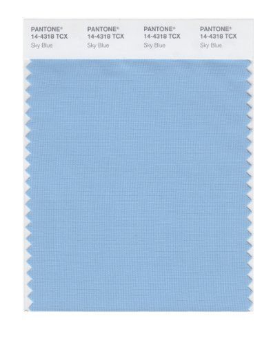 Pantone PANTONE SMART 14-4318X Color Swatch Card, Sky Blue