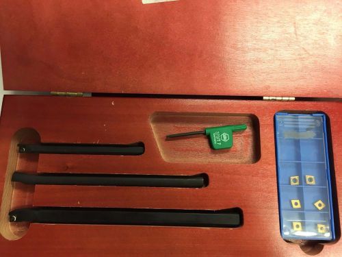 Boring bar kit 3pc with inserts for sale