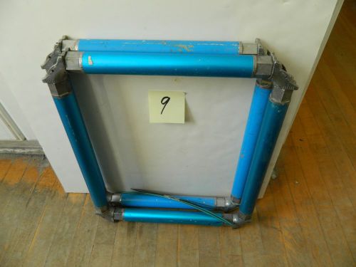 Lot #9  2-20x17 outer diameter newman roller frames excellent condition look! for sale