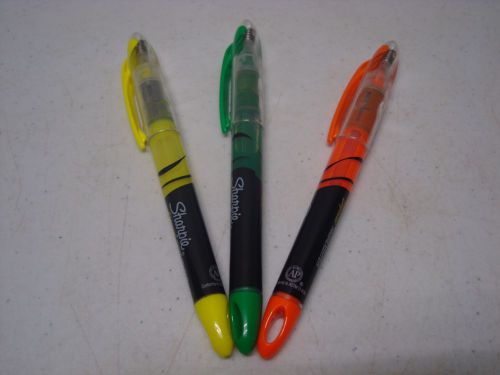 Sharpie Accent Liquid Pen Style Highlighter, Chisel Tip 3pk