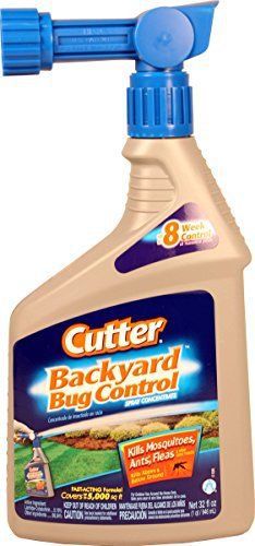 Cutter Backyard Bug Control Spray Concentrate 32 Fl Oz Garden Household Supply