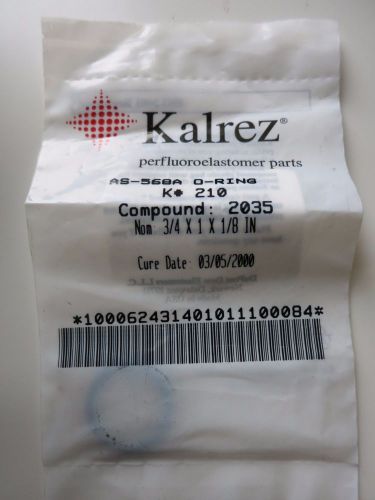 KALREZ AS-568A O-Ring K#210 Compound: 2035 3/4&#034; X 1&#039;&#039; X 1/8&#039;&#039;
