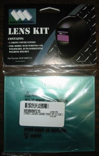 Weldmark Outside Lenses for Black, Red Flames &amp; Blue Flames Welding Helmets