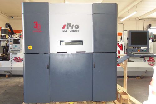 3d systems inc. spro60 sls center 3d printer 2013, interface chiller for sale