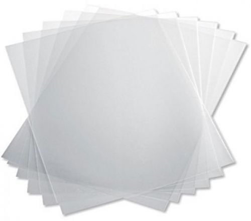 TruBind 10 Mil 8-1/2 X 11 Inches PVC Binding Covers - Pack Of 100, Clear