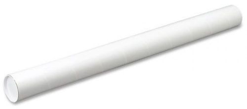 Quality Park White Kraft Fiberboard Mailing Tubes