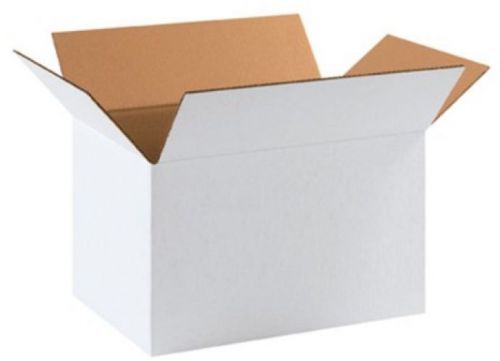Aviditi 171110w corrugated box, 17-1/4 length x 11-1/4 width x 10 height, white for sale