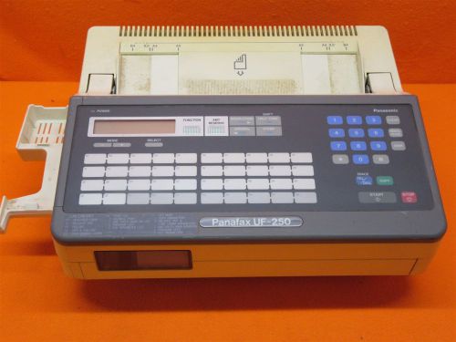 Panasonic Panafax UF-250 Facsimile Transeiver 110V 70W 0.9A Fax Machine *Tested
